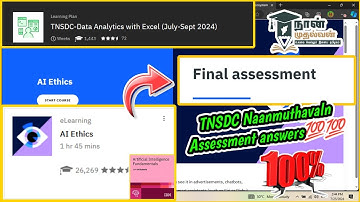 (Final Assessment) AI Ethics  TNSDC Naanmuthavaln Assessment answers💯 tamil #tnsdc #naanmudhalvan