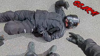 When Bikers Are In Trouble - Crazy Motorcycle Moments - Episode 507