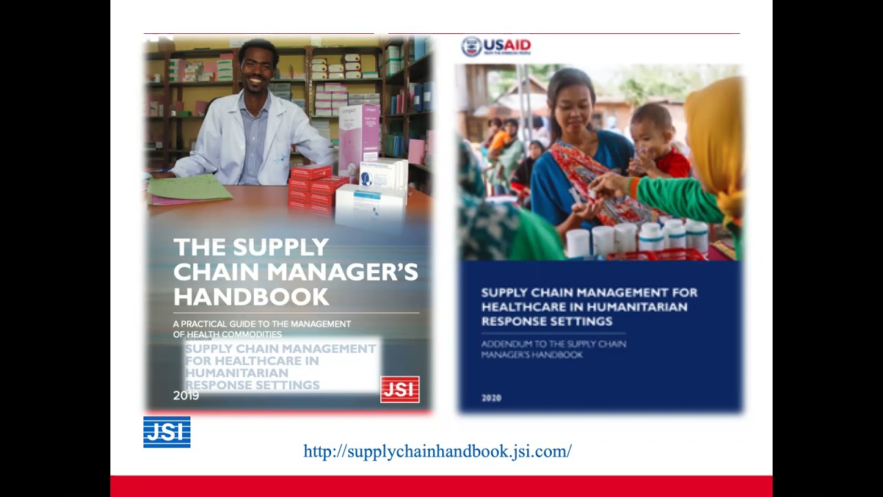 Webinar: Supply Chain Management for Healthcare in Humanitarian Response Settings