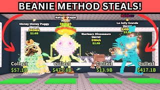 I Stole Insane Loot During Admin Abuse Using Beanie Method Steal A Brainrot