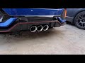 Awe touring exhaust fk8 type r