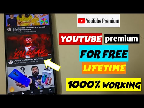How to get youtube premium for free | use youtube premium lifetime for free | 100% working [HINDI]