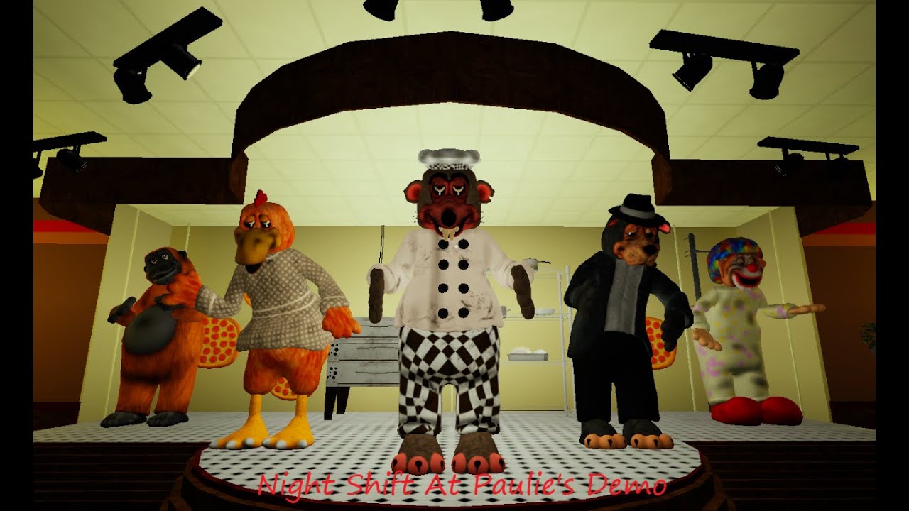 Night Shift At Paulie's Demo Walkthrough/Speed Run