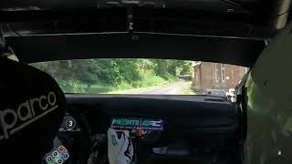 Jim Clark Rally, 2024 SS14  Fogo on board with Stephen Waugh and Carl Williamson