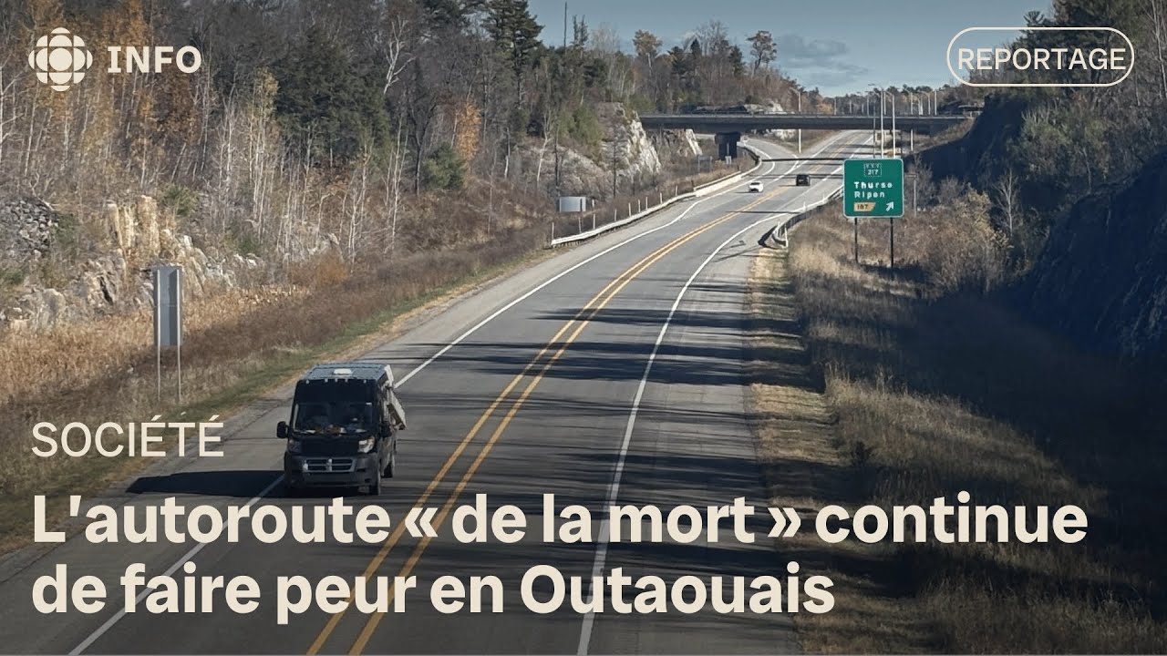 L’autoroute « de la mort » continue de faire peur en Outaouais
