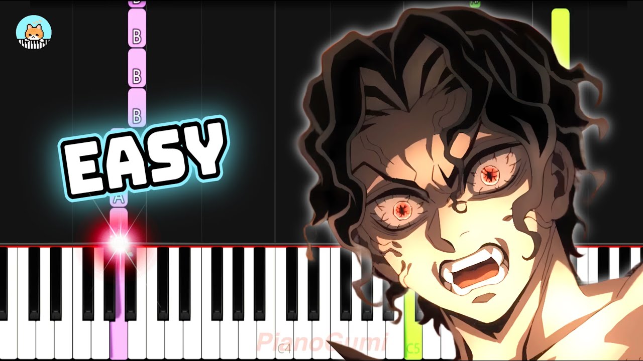 Demon Slayer Season 4 Ep 8 OST - "Into the Infinity Castle" - EASY Piano Tutorial & Sheet Music