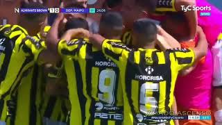 ALMIRANTE BROWN 1 - DEPORTIVO MAIPU 0 (SERGIO ATENCIO)