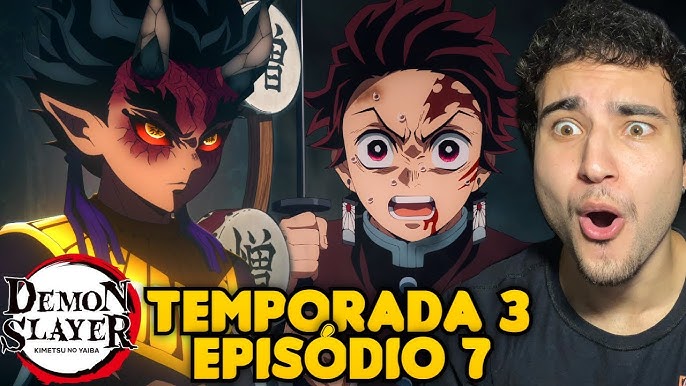 A REUNIÃO DOS LUAS SUPERIORES! React Demon Slayer EP. 1 Temporada 3 -  KIMETSU NO YAIBA 