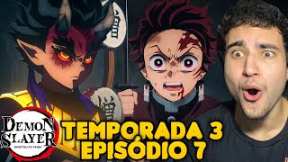 Demon slayer (kimetsu no yaiba) react ep 7 temp 3