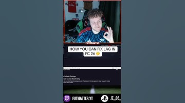 “THIS SETTING COULD YOUR FIX LAG PROBLEMS!” 😱 #eafc26 #fc26