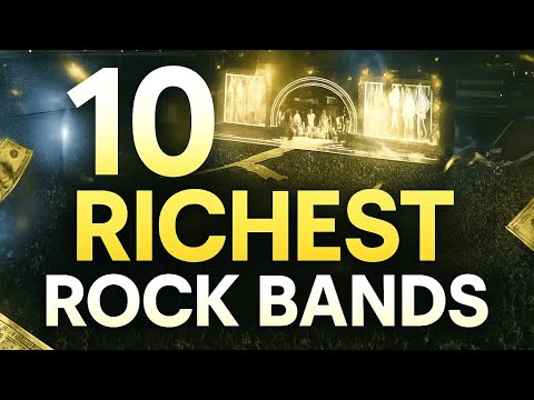 Top 10 Richest Rock Bands On The Planet!