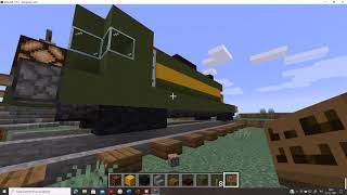 Gradnja SŽ 664 ''Regan'' V Minecraftu