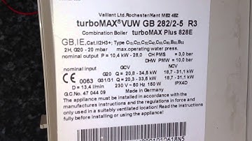 Vaillant Turbomax plus 828E  F28 Horror