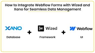 How to Integrate Webflow Forms with Wized and Xano for Seamless Data Management