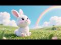 Learning Rainbow Bunny Sky 🌈🐰 Fun Colors Song for Kids | Preschool Nursery Rhyme