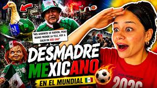 LOS MEXICANOS hacen PURO DESMADRE en el MUNDIAL 2026  | REACCIONANDO a MÉXICO