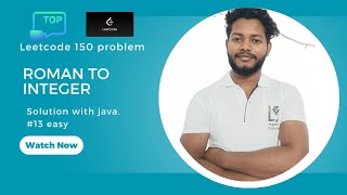 LEETCODE 150 | ROMAN TO INTEGER 🔥| JAVA | EASY APPLICATION ✅