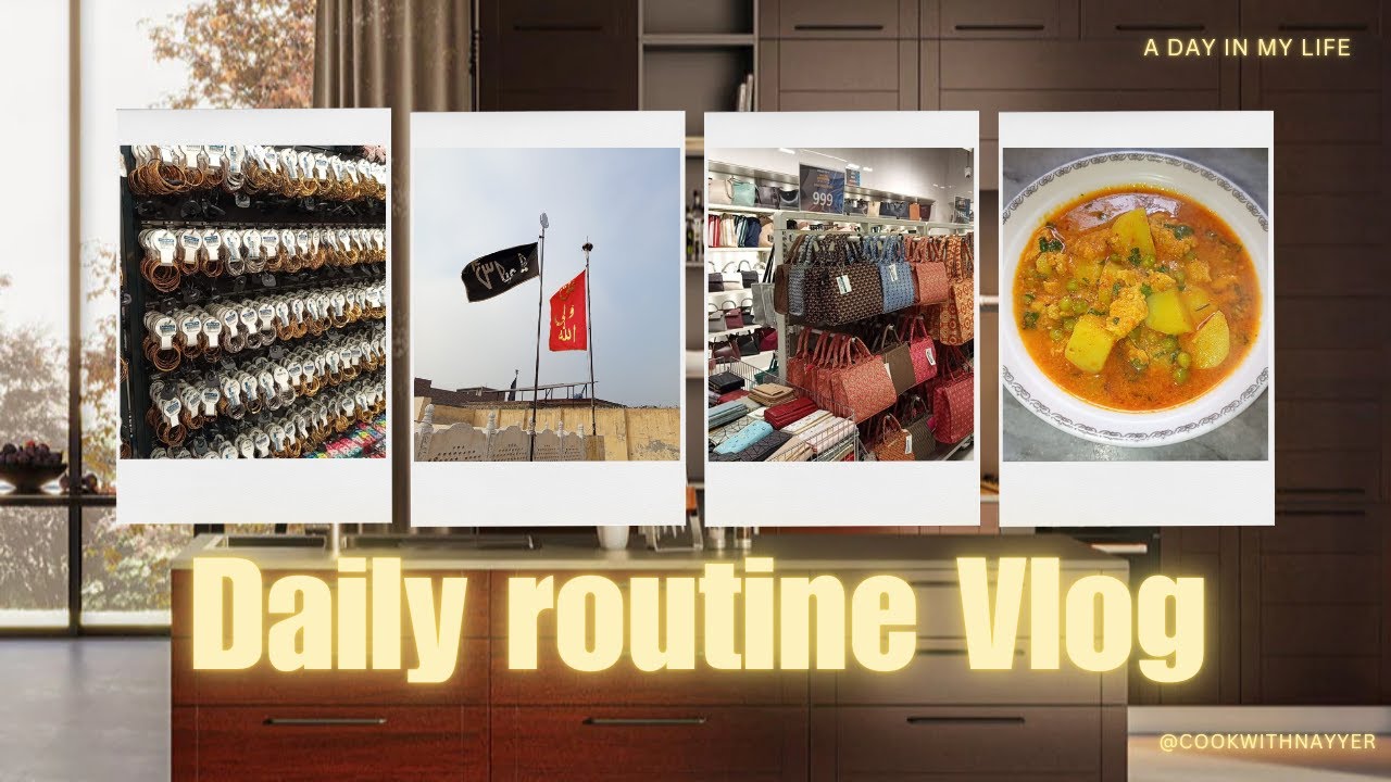 Bachon ke sath Shopping or ghr ka kaam🤗😁