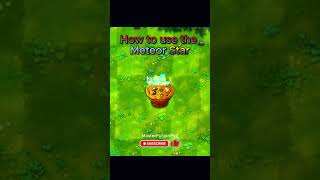 How to USE the Meteor Star 🌠 in PvZ Fusion #shorts #gaming #pvz #tutorial #viral #tutorial