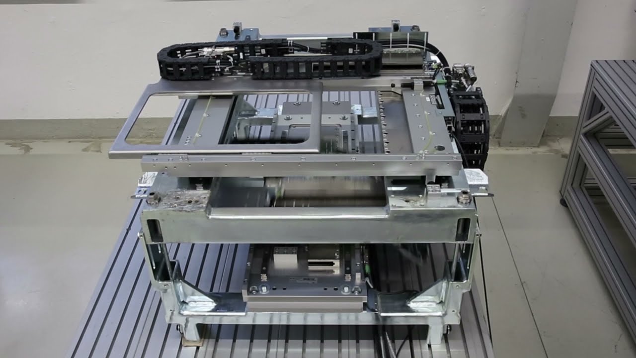 Doppel-Kreuztischsystem für Inspektionsaufgaben