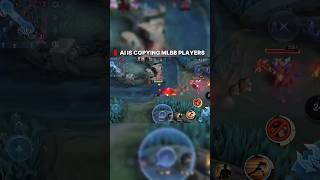 AI IS COPYING MLBB PLAYERS ? 😳🔥#mlbb #mobilelegends #shorts