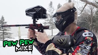Planet Eclipse Avalanche Ego SL74 - 20 bps Ramping - Paintball Shooting Video (2007)