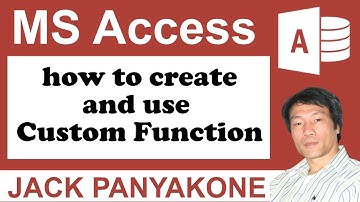 How to write a Custom Function.