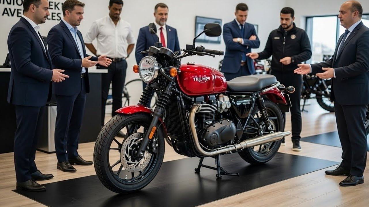 Новый Triumph Bonneville 350 (2026) наконец-то представлен. Убийца Royal Enfield!