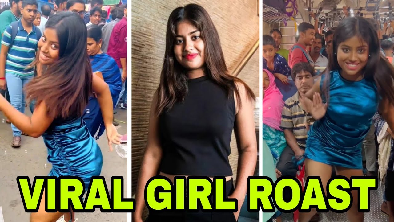 Viral Girl Dancing In Railway Roast Video 😂 YouTube