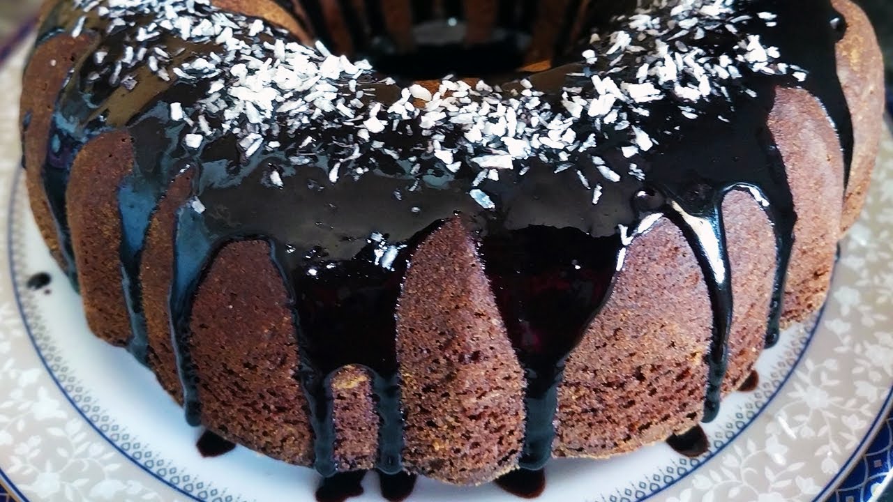 Sadə Südsüz Şokoladlı Parlaq Qlazur Hazırlanması. Tortların Üzəri Üçün Qlazur