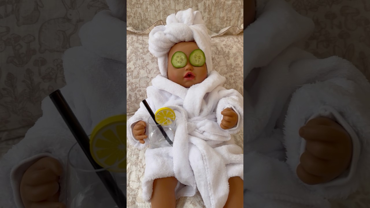 Baby Born Doll’s Spa Routine🍋 