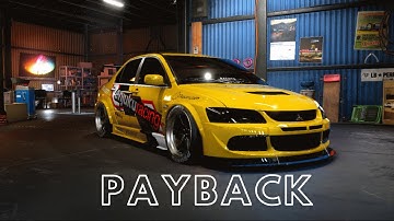 NFS - PAYBACK - EVO 9 (FAILLING - WIZARD AND ALIVE MUZIK) [GMV]