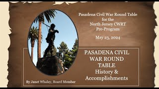 Pasadena CWRT History