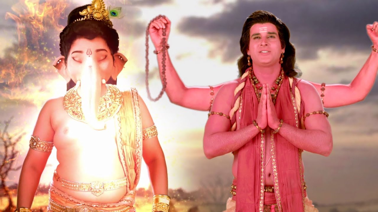 भगवान गणेश के दर्शन पाकर हो गया भोम का क्रोध शांत || विघ्नहर्ता गणेश भाग.269