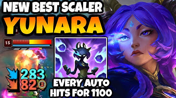 Challenger tries YUNARA. Every CRIT does HUGE MAGIC DAMAGE?!