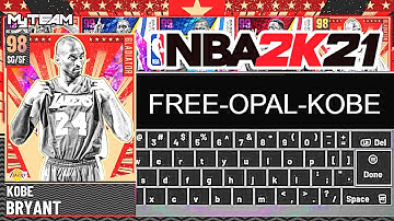 SECRET GALAXY OPAL LOCKER CODES *ACTIVE* IN NBA 2K21 MYTEAM (NBA 2K21 LOCKER CODES)