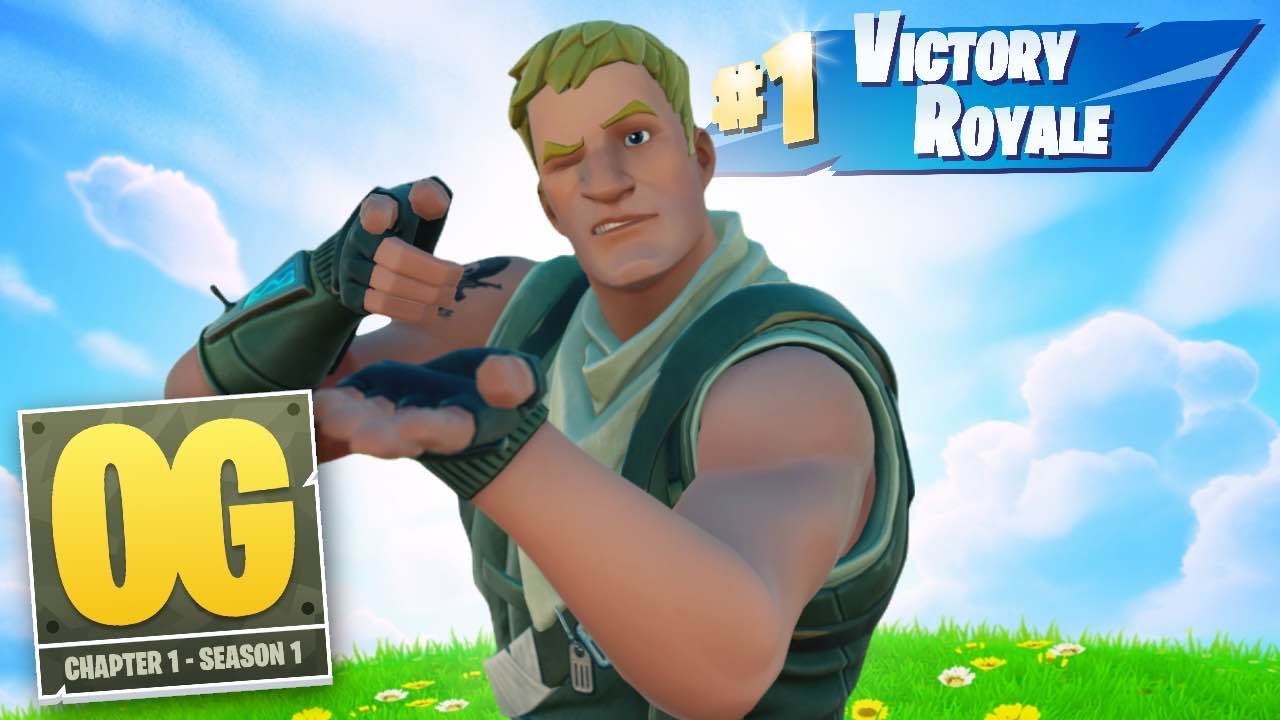 Getting My First Fortnite OG Victory Royale! - YouTube