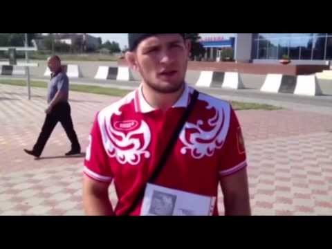 Видео: Хабиб Нурмагомедов подписал контракт с клубом Fightspirit из Колпино