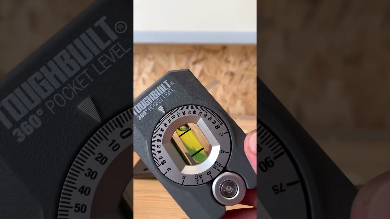 DAS kann die Toughbuilt Pocket Level!