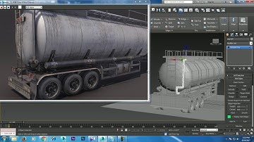 Tutorial on Modeling a static tanker in 3dsmax ( Part 6)