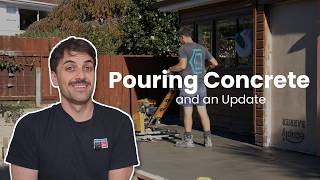 Concrete Slab Pour and an Update | Building in New Zealand
