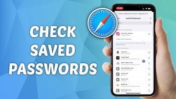 How to Check Safari Saved Passwords