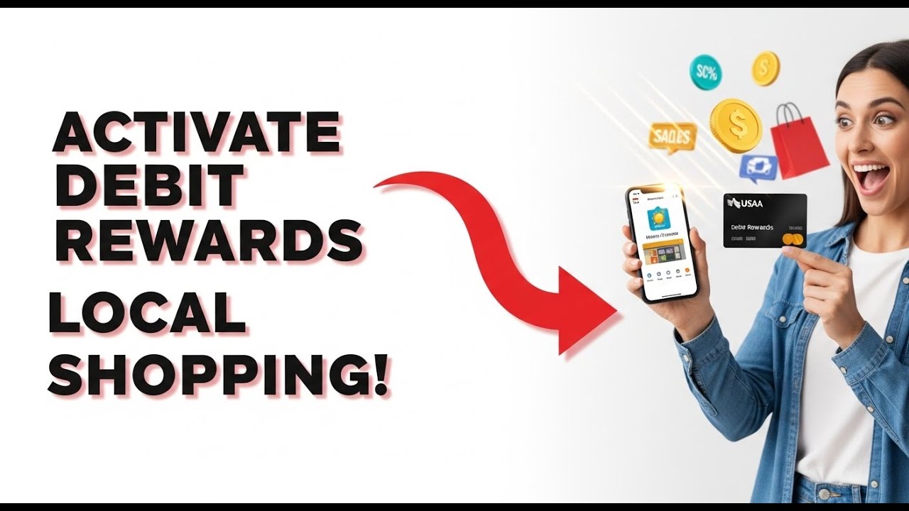 Как активировать программу лояльности USAA "Debit Card Rewards" для получения скидок в местных ма...