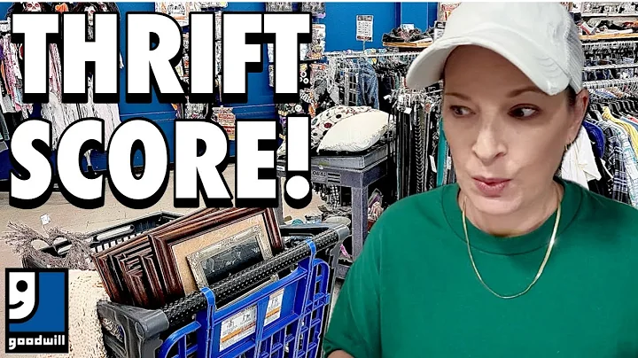 I Hit the JACKPOT at Goodwill! • Thrift Store Shopping & Haul