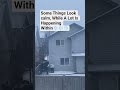 My First Snowfall Experience