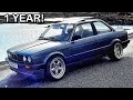 BMW E30: 1 YEAR OF OWNERSHIP TRANSFORMATION IN LESS THEN 20MINUTES!!