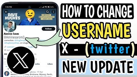 How to Change X (Twitter) Username - new update