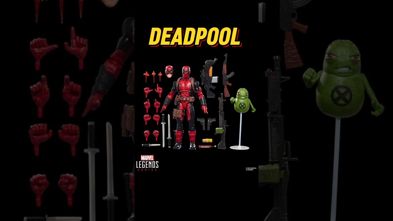 DEADPOOL MAXIMUM SERIES de MARVEL LEGENDS es GOD⚫️🔴💥