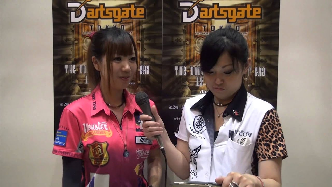 15 Spark Tournament 東京大会 Darts Gate Ladies 佐々木沙綾香選手インタビュー Youtube
