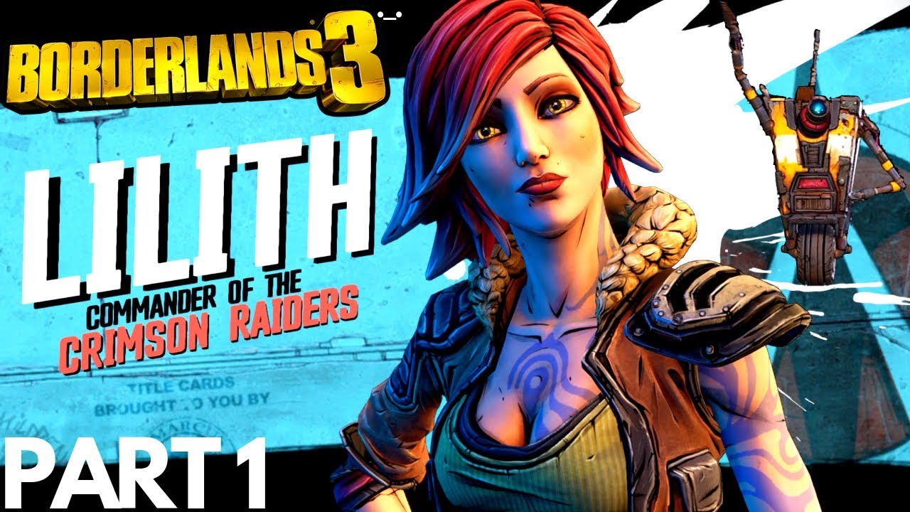 Borderlands 3 Intro Part 1 Lilith Crimson Raiders Shiv Boss Fight Vaughn Bandit